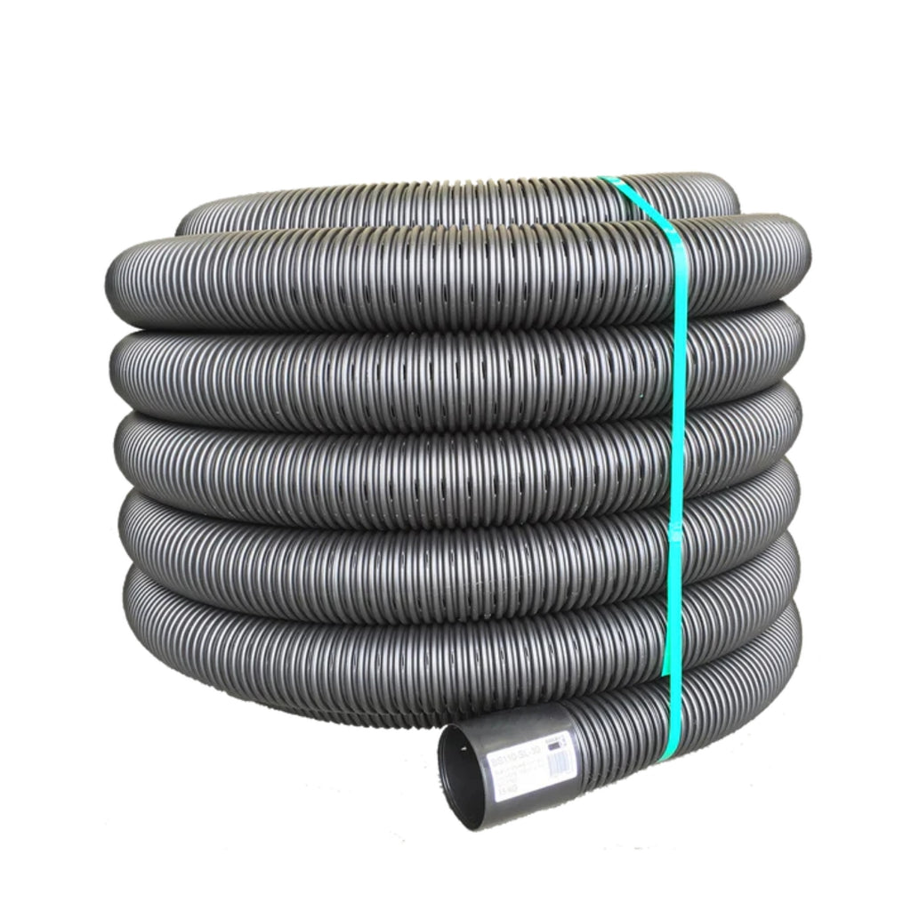 Drainage Coil 110mm Slotted